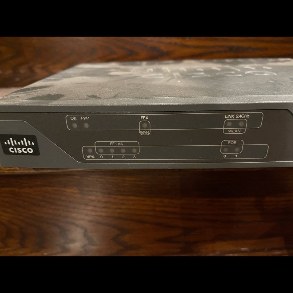 Cisco 881 Ethernet Security Router